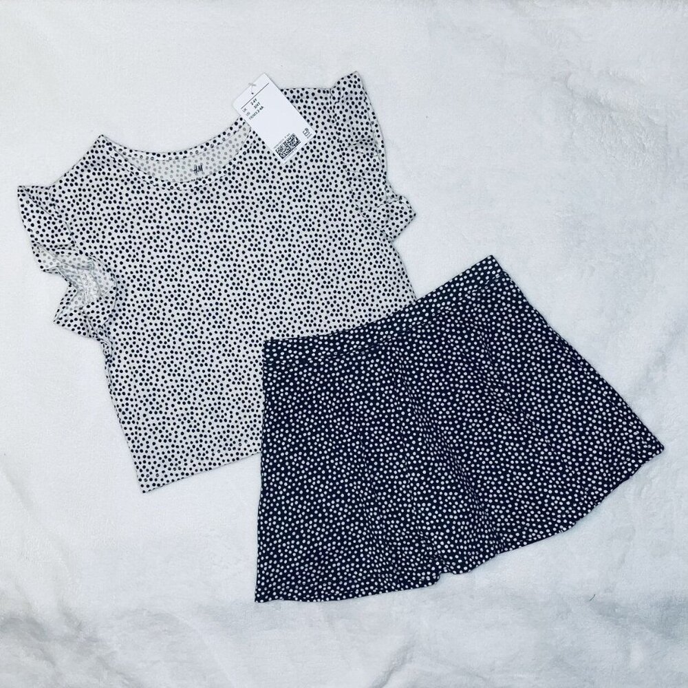 3/4T NWT H&M Polka Dots Outfit